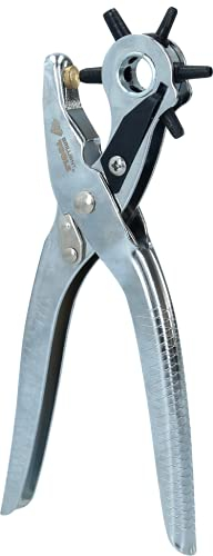 BRILLIANT TOOLS BT066902 Pince revolver emporte - pièce, Ø 2,5 - 3,0 - 3,5 - 4,0 - 4,5 - 5,0 mm [Powered by KS TOOLS]