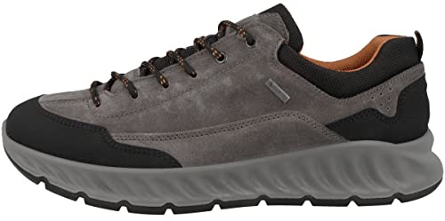 ARA Herren Paolo Schnürschuh LowCut, Black,ANTHRAZIT, 41