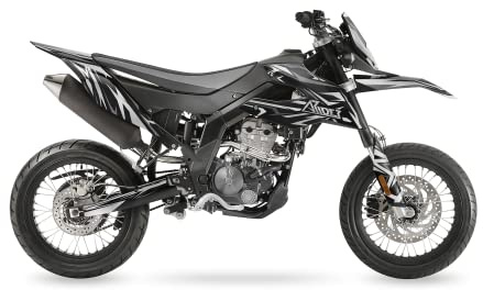 ARider Dekor (Aufkleber) für Aprilia SX 125 2018-2022 | Spark Edition (Weiß)