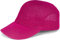 styleBREAKER Papierstroh Baseball Cap einfarbig | luftiges Sommer Basecap mit Metallschnalle verstellbar | Unisex Cap mit Schweißband für Damen und Herren, Farbe:Pink