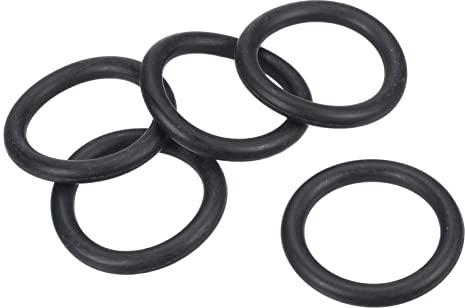PATIKIL 25 Stück Dichtungsringe O-Ringe Gummidichtung 40mm AD 30mm ID 5mm Dicke Nitrilgummi Unterlegscheibe Dichtungssatz Gummischeiben für Auto Klimaanlage Wasserhahn Rohr Schwarz
