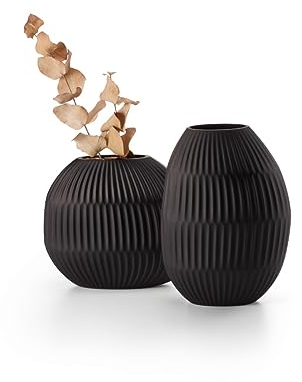 PHILIPPI - Noir Vase (Quer - schwarz)