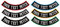 DIYEMB 1 Pcs Bottom Custom Embroidered Biker Patches, Personalized Embroidery Rocker Patch Rider Motorcycle Patches for Veterans Vest or Jacket (Black)