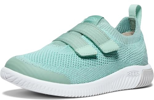 KEEN Unisex-Child KNX Knit DS Sneakers, Granite Green/Lichen, 39