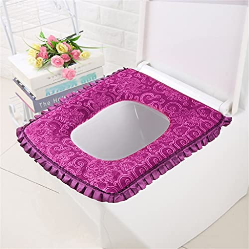 ArinkO wasserdichtes, gepolstertes Toilettensitzkissen mit Reißverschluss – passend für alle Jahreszeiten (Farboptionen verfügbar)