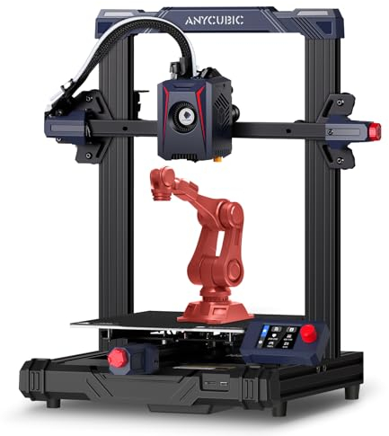 Anycubic Kobra 2 Neo 3D-Drucker, 5-mal Schneller Hochgeschwindigkeits mit 250mm/s, 3D-Printer mit LeviQ 2.0 Auto-Leveling, Neuer Extruder und Kühlungssystem, Druckgröße 220x220x250mm