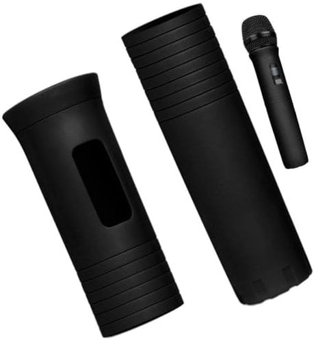 Muteitt Silicone Microphone Cover Microphone Handle Cover Elastic Mic Cover Wireless Microphone Protector Ktv Accessories