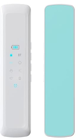 Kissen-Lautsprecher, Knochenleitungs-Lautsprecher für tiefen Schlaf, Schlaflosigkeit, weißes Rauschen, Gerät für Seitenschläfer, Bluetooth-Schlaf-Kopfhörer mit LED-Display (weiß)