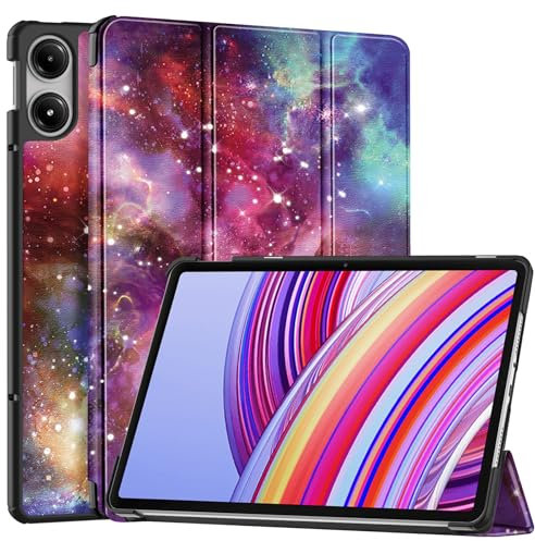 Vakarey Custodia per Xiaomi Redmi Pad Pro,Ultrasottile con Supporto Cover Tablet per Redmi Pad Pro 12.1 Pollici 2024,Via Lattea