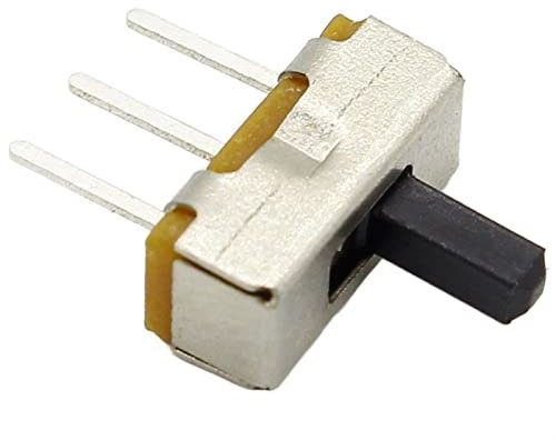 20 piezas Interruptor On-Off Mini 1 vía 2 banda Interruptor deslizante montaje PCB SS12d00G4