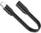 YUGSHNKFC 10-50cm USB C Extension Cable 90 Degree/Straight Head Type C Extender Cord Wire 66W Quick Charging 480Mbps Data