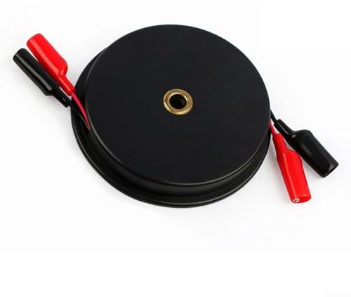 ZWEquipint Retractable Test Cable Reel,For Repair Multimeter,3 6M 9M Extension Wire With For Alligator Clips Plastic Portable,For Car Repair (6m)