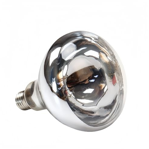 LISOCLU Reptilien-Heiz lampe Brooder 220V 100W 150W 200W 250W 275W, Basis E27 Farb temperatur 2428k Wellenlänge 600-1400nm Heiz lampen!(250w/A)