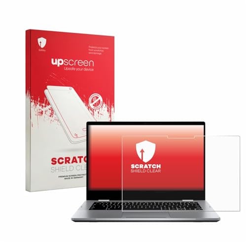 upscreen Schutzfolie für ASUS Chromebook Flip CX1 CX1400FKA – Made in Germany, Kristall-klar, Kratzschutz, Anti-Fingerprint