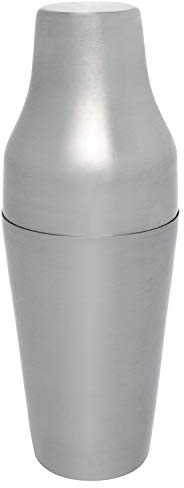PIAZZA Cocktail Shaker a 2 Pezzi - in Acciaio Inox, 550 ml