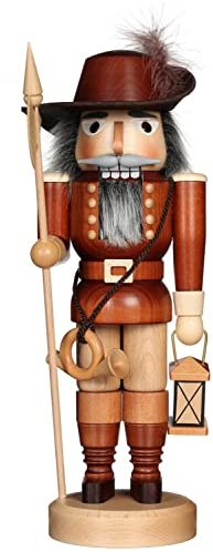 Christian Ulbricht Nussknacker Nachtwächter Natur - 36 cm