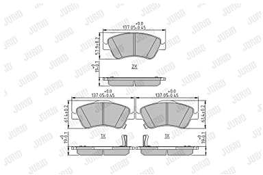 Jurid 572524J Brake Pads