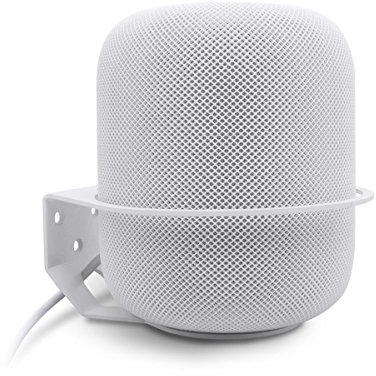 ALLICAVER - Supporto da parete per Apple HomePod, in metallo robusto, colore: bianco