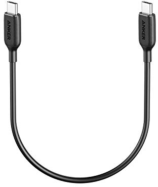 Anker Cable USB C Carga Rapida(60W, 30cm), Cable USB C 2.0, Cable Cargador USB C para MacBook Pro 2020, iPad Pro 2020, Switch, Samsung Galaxy S20 Plus S9 S8 Plus, Pixel, y más