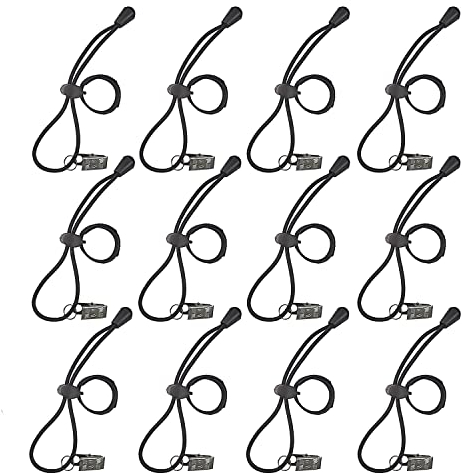 Pince de Serrage Backdrop Clamp Clip,12 pièces Support de Fond Clips pour Photo Studio Photographie Toile Création ou Utilisation à Domicile Noir