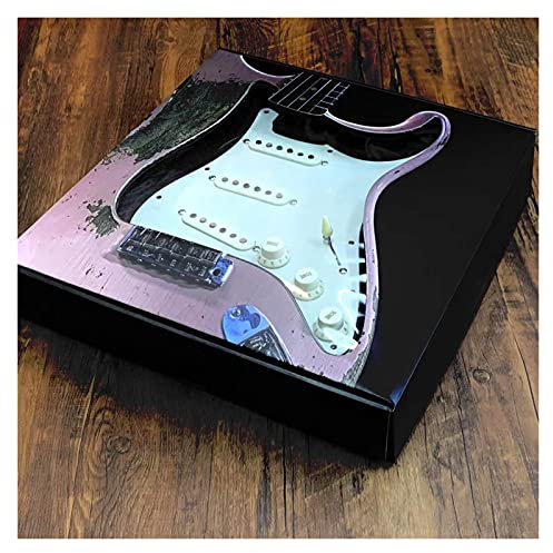 Double Coil Pickup Handreplizierter Kotflügelabholung Für Stratocaster-Gitarre Alnico 5 Single-Coil Electric Guitar-Pickup (Color : 1 Loading Guard)