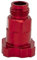 Perfeclan Aluminium-Spritzpistole -Topf-Adapter-Anschluss, Spritzpistolen-Becher-Adapter, Steckdose Roter Spritzpistolen-Anschluss-Adapter, Außen M16x1,5