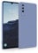 MyGadget Hülle für Samsung Galaxy A50 - robuste Silikon Schutzhülle TPU Case Slim Silikonhülle - Back Cover Kratzfest Handyhülle - Matt Blau