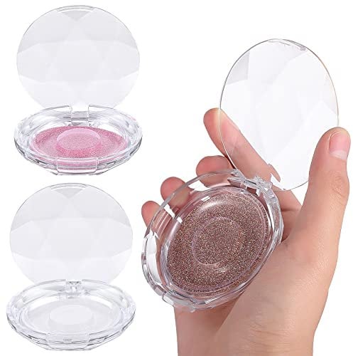Beavorty 3 Pcs False Eyelashes Packaging Boxes Glitter Eyelash Box Empty Eyelashes Storage Boxes Eyelash Cases Eyelash Packing Travel Containers for Makeup False Eyelashes Care