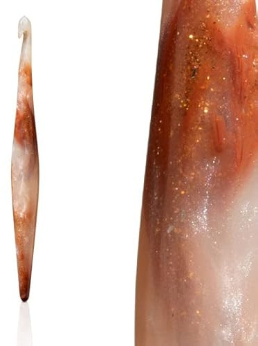 Furls Fiberarts Streamline Swirl Jupiter Häkelnadel, 17,8 cm, P – 10,0 mm