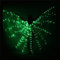 Fulluky Alas de Mariposa de Hadas para Adultos, Luces LED Alas de ISIS para Danza del Vientre con Varilla Extensible, Ropa Luminosa de Rendimiento para Halloween y Fiestas de Navidad (Verde)