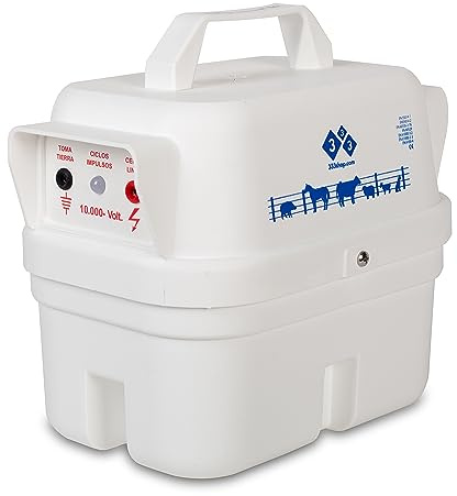 Pastor eléctrico a batería recargable 333 M04 para perros y caballos