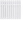 Zoegneer 10 guide per cassetti, guide in plastica per cassetti o armadi estraibili, guide di ricambio per cucina, camera da letto, credenze (bianco, 298 mm)