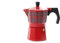 INTRECCI Caffettiera Moka Tre Tazze per Gas Tartan Scozzese Idea Regalo Natale