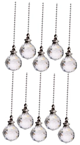 HEMOTON 10 STK graceling Gracy Dekoration autodeko schöning wundrrschön wohnungsdeko garnische partydeko Einschulung tischläuchten Kristall Ornament Verlängerung Fenster Decke