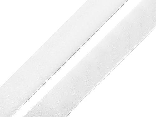 Klettband 25mm Breit Selbstklebend 1 Meter - Meterware Set Haken und Schlaufen/Flausch Klettverschluss