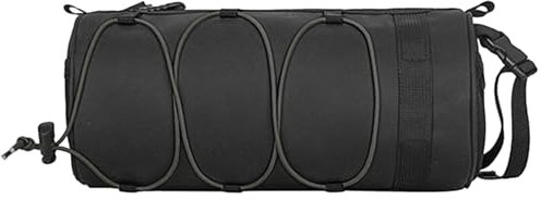 Puco Praktische Fahrradtasche Vordertasche Lenkertasche Aufbewahrungstasche Rahmentasche Schultertaschen für Fahrradzubehör Schwarz/Grün/Rot1 Zubehörtasche