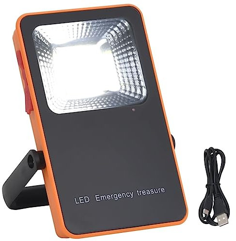 Toshilian Proyector LED exterior Foco LED exterior Iluminación exterior Luz de seguridad Proyector LED ABS 5W Blanco Frío