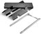 69785 Brennerrohre für Weber Spirit 200 Grill(Bedienknöpfe vorne),7635 Flavorizer Bars für Weber Spirit 210 Gasgrill,38,8CM Aromaschienen,Hitzeschild Brennerabdeckung for Weber Spirit I&II E/S 210/220