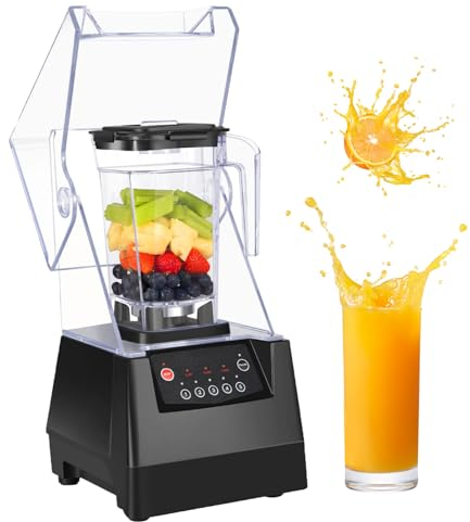 FANYING Blender Mixer 2200w Professional Blender 2l Mini Smoothie Blender Powerful Blender 17000 Rpm