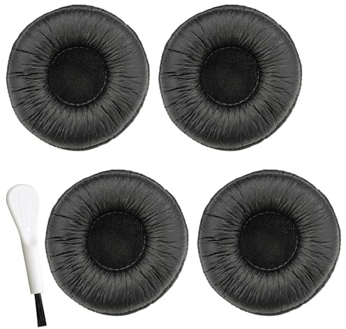 Katslyn 4 PCS Headphone Covers,Headphone Ear Covers,Headphone Earpads,Compatible with Plantronics Blackwire 3210 3220 3320 C3225 Hw261n Hw510 Jabra Pro 920 930 9450 Biz 2300 2400