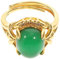 VALICLUD 1Stk verstellbarer Ring Fingerringe Jubiläumsring Fingerring aus Stein Frauenringe Jade-Ring muttertagsgeschenke muttertag Ringschmuck Trendiger Ring Silber- Green