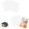 HuaMuDM 30 PCS Heftumschlag A4 Transparent Klarsicht, Hefthüllen Buchschoner, Buchumschläge Schulbücher, Buchumschlag Klar, Heftschoner A4 Set, Transparenter Buchumschlag, Buchhülle Transparent