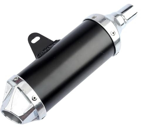 MFzKAw Pot d'échappement Universel 28 mm for Moto, Quad, KXL, BBR, TTR, 50cc, 110cc, 125cc, 140cc, 150cc, 250cc, Pit Dirt Bike