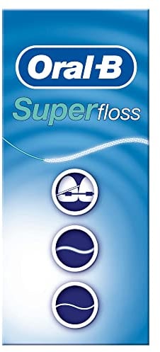 Oral-B Superfloss Filo Interdentale 50 Fili Pre-Tagliati