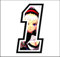 Sticker Number - Race 12 cm - - Rennen Cross Track Auto Motorrad Aufkleber (1, Japanischer Manga)