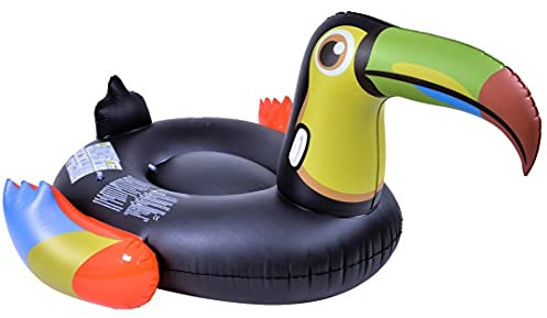 AVENLI Sun Club Tucano Gonfiabile Gigante, Nero, Unisex Adulto