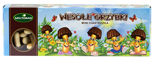 Fröhliche Pilze - Mini Keks 170g Miltonas I Polnisches Gebäck & Knabberei