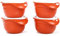 TUPPERWARE Combiplus 31561 Mixing Bowl Small 650 ml (4) Terracotta with Lid