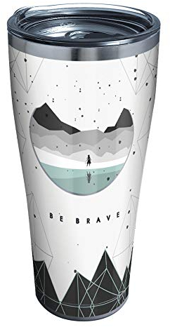 Tervis Disney-Frozen 2-Be Brave Triple Walled Insulated Tumbler, 30oz-Stainless Steel