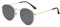 LumiSyne Retro Runde Sonnenbrille Herren Damen Steampunk Lennon Stil Polarisierte Farbige Linse Vintage Kreis Metallrahmen UV400 Schutz Dekoration Brille Gläser